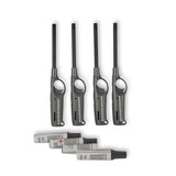 Discountershop 4 stuks | Aansteker | Navulbare aansteker | kunststof/metaaal | Gasaansteker | incl.navuling 18ml | bbq starter elektrisch | 27cm*4cm Discountershop 4 stuks | Aansteker | Navulbare aansteker | kunststof/metaaal | Gasaansteker | incl.navuling 18ml | bbq starter elektrisch | 27cm*4cm