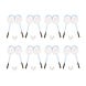 Discountershop Badmintonset voor 16 personen – 8 sets met 16 blauwe bioplastic rackets, 24 shuttles en draaghoezen voor school en groepen