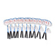 Discountershop Badmintonset voor 20 personen – 10 sets met 20 blauwe bioplastic rackets, 30 shuttles en draaghoezen voor school en evenementen Discountershop Badmintonset voor 20 personen – 10 sets met 20 blauwe bioplastic rackets, 30 shuttles en draaghoezen voor school en evenementen