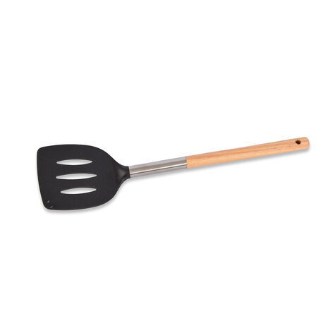 Discountershop Spatel | Bakspatel | met Houten Handvat | Hittebestendig | 0.67 kg | Keukenspatel | Vaatwasser Veilig | Keukengerei | 16.50cm*10cm*22cm Discountershop Spatel | Bakspatel | met Houten Handvat | Hittebestendig | 0.67 kg | Keukenspatel | Vaatwasser Veilig | Keukengerei | 16.50cm*10cm*22cm