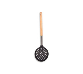 Discountershop Slotted spoon | Deep fryer | Foam spoon | stainless steel | black | big | 99g | Kitchenware | 34cm length Discountershop Slotted spoon | Deep fryer | Foam spoon | stainless steel | black | big | 99g | Kitchenware | 34cm length