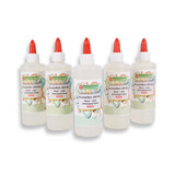 Discountershop 5pcs | Glue | Children's glue | 200ml | Crafts | plastic/polymers | School glue | Hobby glue | Superglue | Contact adhesive | 17cm*5cm*7cm Discountershop 5pcs | Glue | Children's glue | 200ml | Crafts | plastic/polymers | School glue | Hobby glue | Superglue | Contact adhesive | 17cm*5cm*7cm