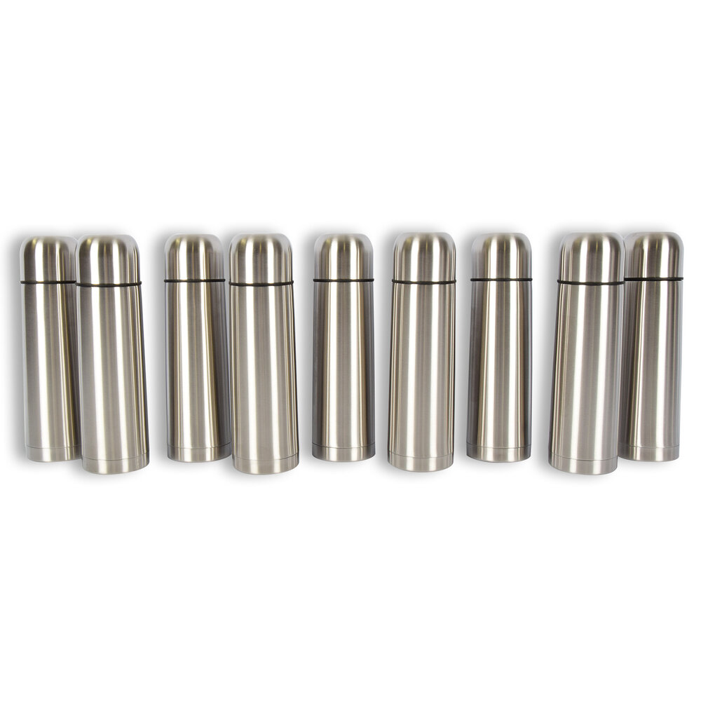 Discountershop 9x | Thermosfles | Isoleerfles | zilver | Thermoskan | 750ml | RVS thermosfles | Isolatiekan | Drinkfles | 8cm*28.5cm Discountershop 9x | Thermosfles | Isoleerfles | zilver | Thermoskan | 750ml | RVS thermosfles | Isolatiekan | Drinkfles | 8cm*28.5cm