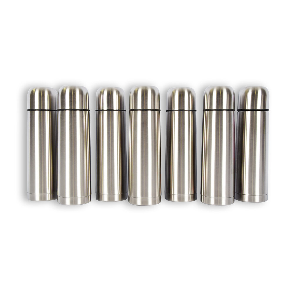 Discountershop 7x | Thermos flask | Insulated bottle | silver | Thermos | 750ml | Stainless steel thermos bottle | Insulated jug | Drinking bottle | 8cm*28.5cm Discountershop 7x | Thermos flask | Insulated bottle | silver | Thermos | 750ml | Stainless steel thermos bottle | Insulated jug | Drinking bottle | 8cm*28.5cm