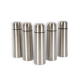Discountershop 5x |Thermos flask | Insulated bottle | silver | Thermos | 750ml | Stainless steel thermos bottle | Insulated jug | Drinking bottle | 8cm*28.5cm Discountershop 5x |Thermos flask | Insulated bottle | silver | Thermos | 750ml | Stainless steel thermos bottle | Insulated jug | Drinking bottle | 8cm*28.5cm
