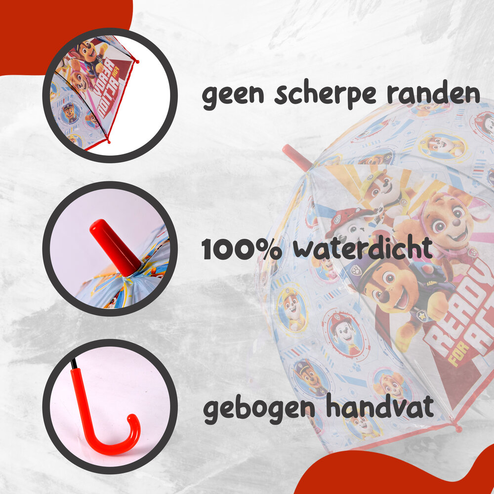 Discountershop Umbrella | children's umbrella | Polyester | Sturdy umbrella | 72 cm Diameter with 8 Ribs | Folding umbrella | Automatic umbrella | For Boys & Girls