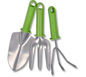 Kinzo Tuinharkje | Tuingereedschap | Tuinonderhoud | Groen/zilver | 3-delig | Tuinaccessoires | 37 X 6 X 13 Cm Kinzo Tuinharkje | Tuingereedschap | Tuinonderhoud | Groen/zilver | 3-delig | Tuinaccessoires | 37 X 6 X 13 Cm