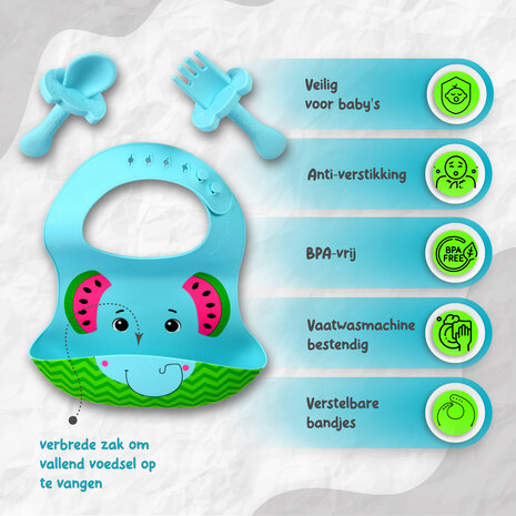 Discountershop Bestekset | Kinderbestekset | Vaatwasmachinebestendig: tot 220 °C | met 1stuk lepel,1stuk vork | BPA Free | 12.5cm*5cm Discountershop Bestekset | Kinderbestekset | Vaatwasmachinebestendig: tot 220 °C | met 1stuk lepel,1stuk vork | BPA Free | 12.5cm*5cm