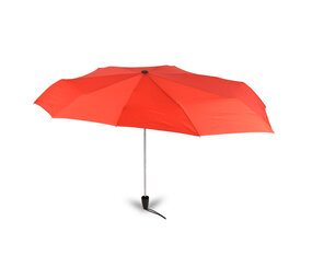 Discountershop Paraplu | Stormparaplu | Grote paraplu | rood | Opvouwbare paraplu | Winsnelheden : tot 80km/h | polyester | Diameter 97cm