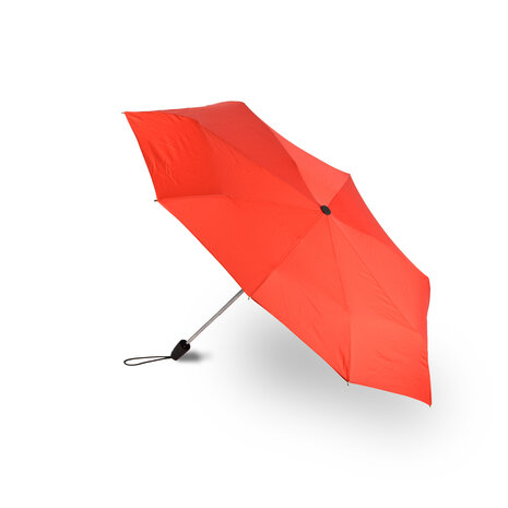 Discountershop Paraplu | Stormparaplu | Grote paraplu | rood | Opvouwbare paraplu | Winsnelheden : tot 80km/h | polyester | Diameter 97cm