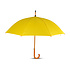 Umbrella 102 cm Yellow – Large Windproof Umbrella with Wooden Handle