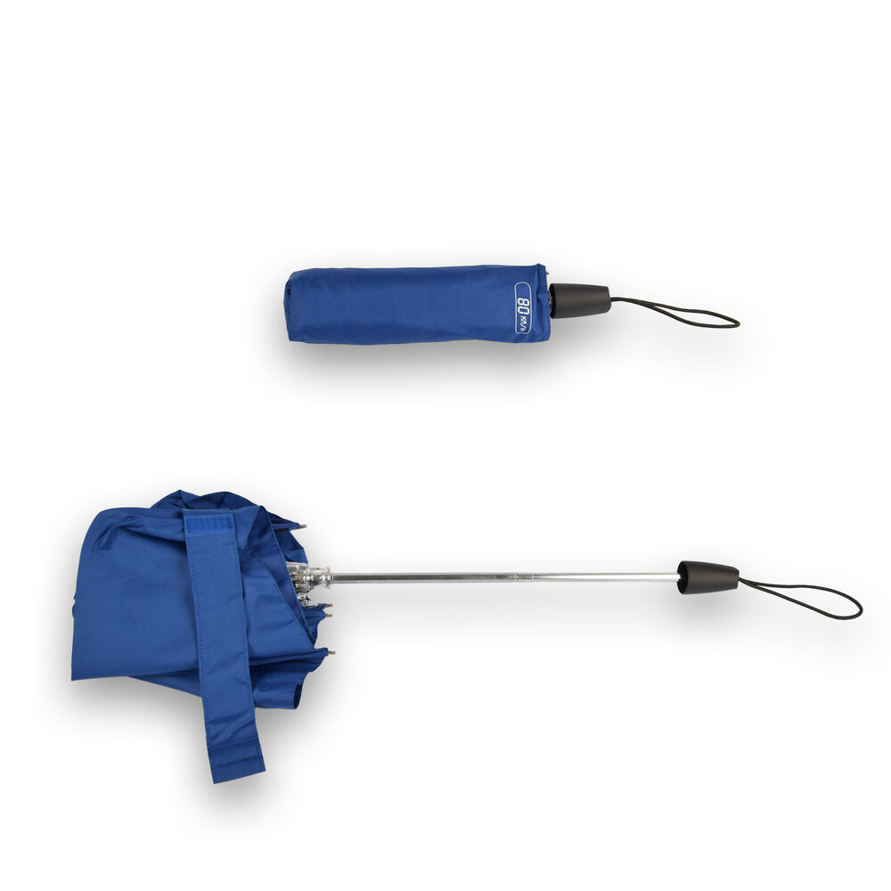 Discountershop Paraplu | Stormparaplu | Grote paraplu | Navy Blauw  | Winsnelheden : tot 80km/h | Opvouwbare paraplu | polyester | 61.5cm*100cm Discountershop Paraplu | Stormparaplu | Grote paraplu | Navy Blauw  | Winsnelheden : tot 80km/h | Opvouwbare paraplu | polyester | 61.5cm*100cm
