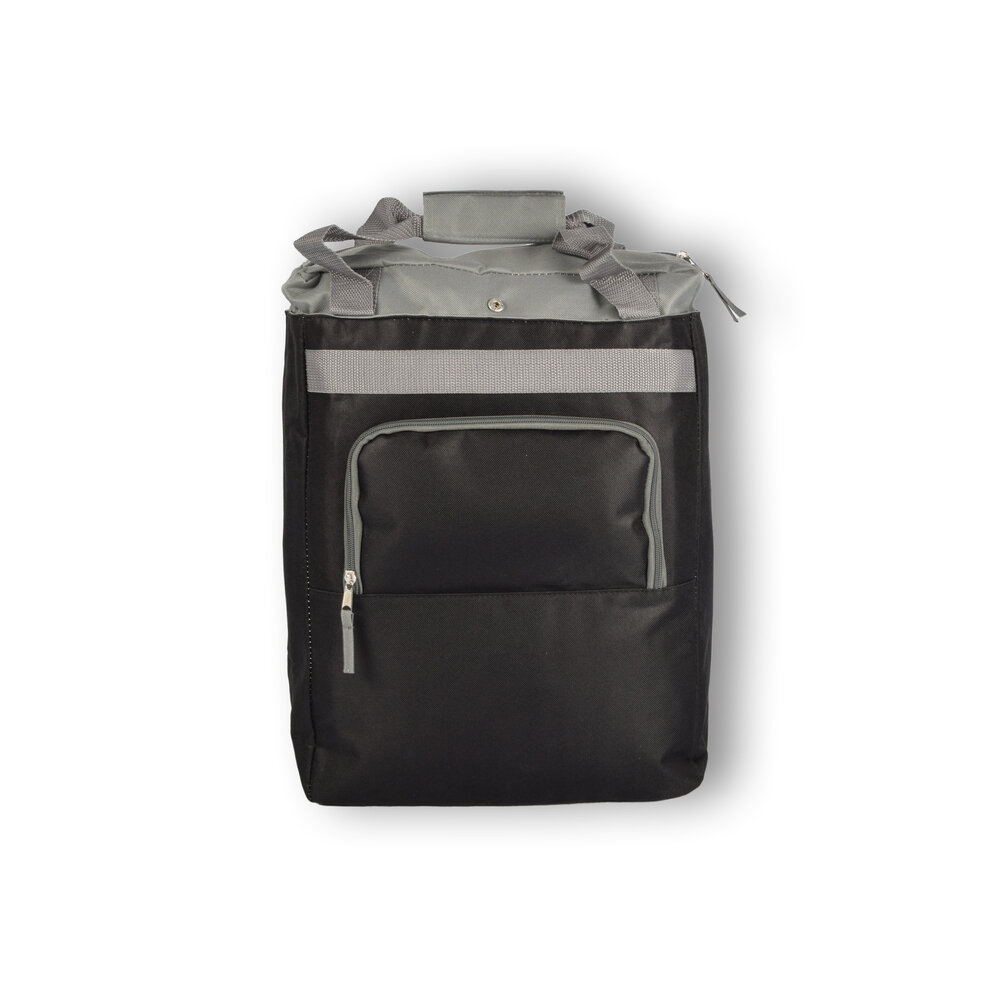 Discountershop Fietstas | Enkele fietstas | Zwart | onzichtbare fietstas | Fietsmand | 17 liter | 33 cm * 15 cm * 41 cm