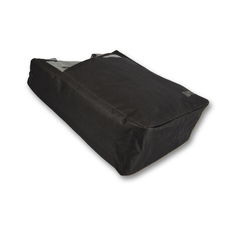 Discountershop Fietstas | Enkele fietstas | Zwart | onzichtbare fietstas | Fietsmand | 17 liter | 33 cm * 15 cm * 41 cm