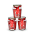 3 pieces | Scented candle | in Mason Jar | candle | Atmospheric candles | Scent:Berry | red | 72 hours Burning hours | 14.50cm*8.5cm 3 pieces | Scented candle | in Mason Jar | candle | Atmospheric candles | Scent:Berry | red | 72 hours Burning hours | 14.50cm*8.5cm