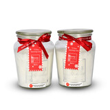 Discountershop 2 stuks | Geurkaars | in Mason Jar | kaars | Sfeerkaarsen | Geur:Bes | wit | 72 uur Branduren | 14.50cm*8.5cm Discountershop 2 stuks | Geurkaars | in Mason Jar | kaars | Sfeerkaarsen | Geur:Bes | wit | 72 uur Branduren | 14.50cm*8.5cm