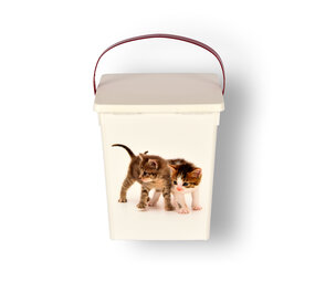 Discountershop Voerbak kat | Katten voercontainer | 4 liter | kunststof | Voedselcontainer | 16.5cm*26.5cm*13.5cm Discountershop Voerbak kat | Katten voercontainer | 4 liter | kunststof | Voedselcontainer | 16.5cm*26.5cm*13.5cm