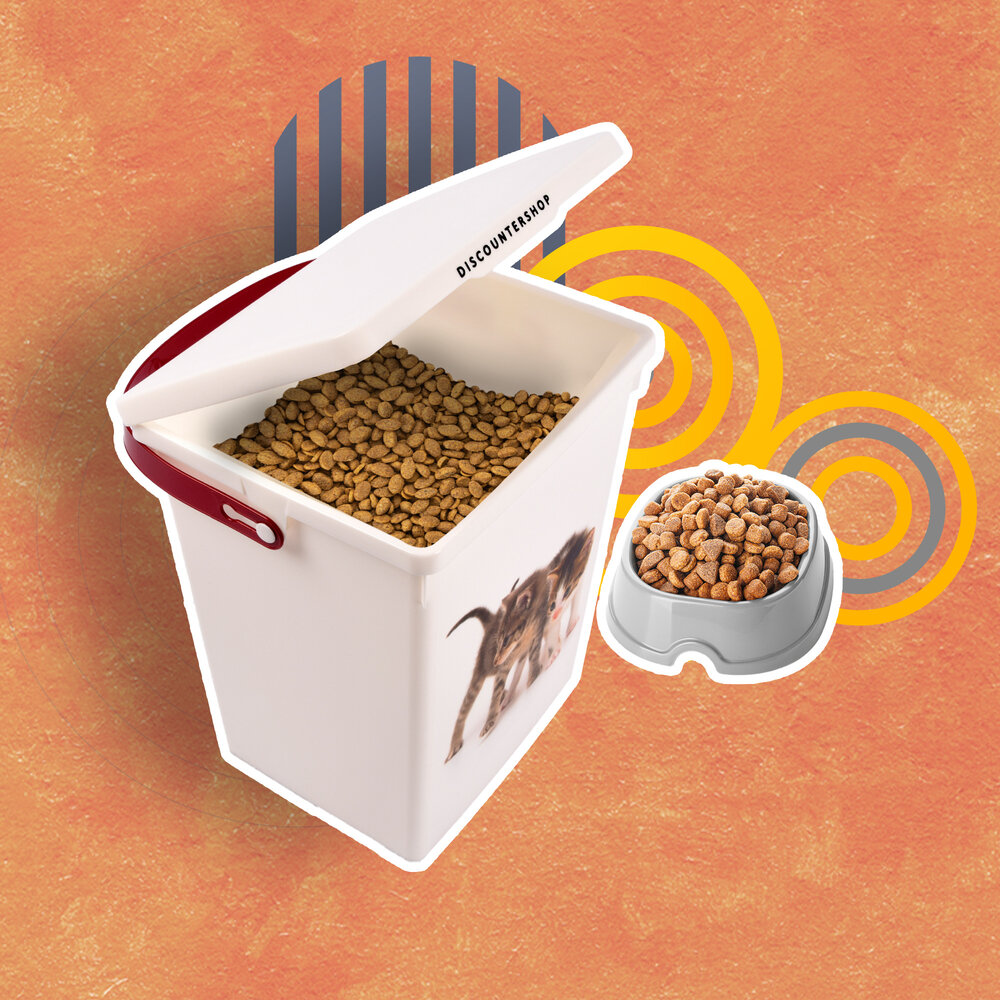 Discountershop 2 stuks | Voerbak kat | Katten voercontainer | 4 liter | kunststof | Voedselcontainer | 16.5cm*26.5cm*13.5cm Discountershop 2 stuks | Voerbak kat | Katten voercontainer | 4 liter | kunststof | Voedselcontainer | 16.5cm*26.5cm*13.5cm