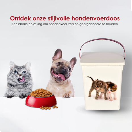 Discountershop 2 stuks | Voerbak kat | Katten voercontainer | 4 liter | kunststof | Voedselcontainer | 16.5cm*26.5cm*13.5cm Discountershop 2 stuks | Voerbak kat | Katten voercontainer | 4 liter | kunststof | Voedselcontainer | 16.5cm*26.5cm*13.5cm