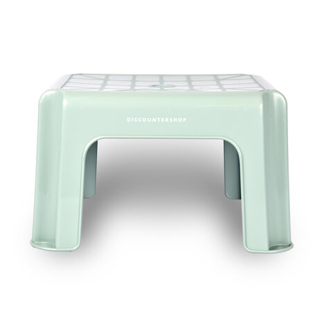 Discountershop Step stool | for Children | Stool | plastic |  green | Step stool | 28cm*23cm*18cm
