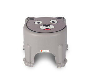 Discountershop Step stool | for Children | Stool | plastic | Max:50kg | Anti-slip | grey | Step stool | 29cm*26cm*21cm Discountershop Step stool | for Children | Stool | plastic | Max:50kg | Anti-slip | grey | Step stool | 29cm*26cm*21cm