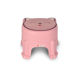 Discountershop Step stool | for Children | Stool | plastic | Max:50kg | pink | Step stool | 29cm*26cm*21cm Discountershop Step stool | for Children | Stool | plastic | Max:50kg | pink | Step stool | 29cm*26cm*21cm