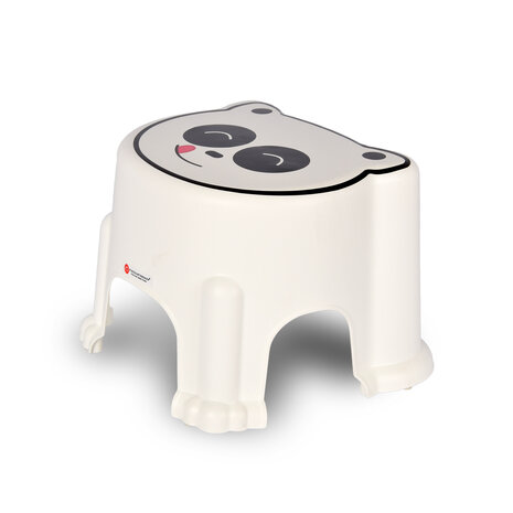 Discountershop Step stool | for Children | Stool | plastic | Max:50kg | white | Step stool | 29cm*26cm*21cm