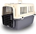 Dog Travel Crate | White Gray | Cat Travel Carrier | 50cm x 33cm x 33cm | Up to 12 kg | Dog Travel Crate Dog Travel Crate | White Gray | Cat Travel Carrier | 50cm x 33cm x 33cm | Up to 12 kg | Dog Travel Crate