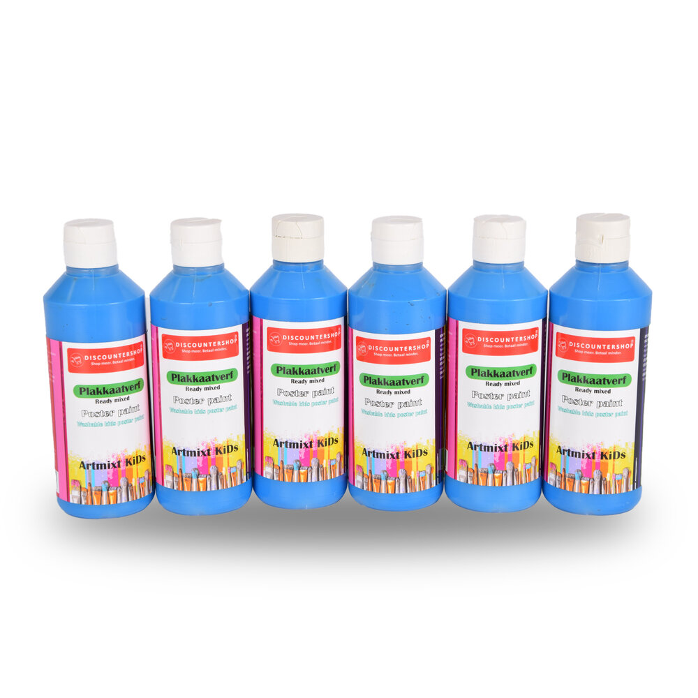 Discountershop Plakkaatverf Set 6x Groen | 250 ml Per Fles | Waterbasis | Ondoorzichtig | Hoge Pigmentatie | Veelzijdig en Duurzaam voor Kunst en Onderwijs | Gebruiksklaar | Uitwasbaar |  Geschikt voor Hout Canvas Metaal Discountershop Plakkaatverf Set 6x Groen | 250 ml Per Fles | Waterbasis | Ondoorzichtig | Hoge Pigmentatie | Veelzijdig en Duurzaam voor Kunst en Onderwijs | Gebruiksklaar | Uitwasbaar |  Geschikt voor Hout Canvas Metaal