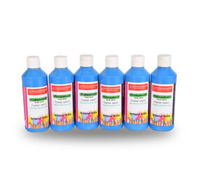 Discountershop Poster Paint Set 6x Green | 250 ml Per Bottle | Water-Based | Opaque | High Pigmentation | Versatile and Durable for Art and Education | Ready-to-Use | Washable | Suitable for Wood Canvas Metal Discountershop Poster Paint Set 6x Green | 250 ml Per Bottle | Water-Based | Opaque | High Pigmentation | Versatile and Durable for Art and Education | Ready-to-Use | Washable | Suitable for Wood Canvas Metal