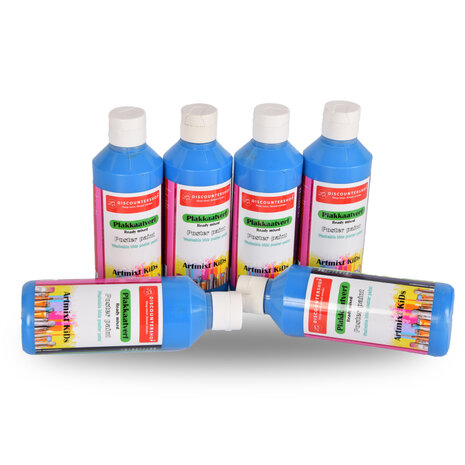 Discountershop Plakkaatverf Set 6x Groen | 250 ml Per Fles | Waterbasis | Ondoorzichtig | Hoge Pigmentatie | Veelzijdig en Duurzaam voor Kunst en Onderwijs | Gebruiksklaar | Uitwasbaar |  Geschikt voor Hout Canvas Metaal Discountershop Plakkaatverf Set 6x Groen | 250 ml Per Fles | Waterbasis | Ondoorzichtig | Hoge Pigmentatie | Veelzijdig en Duurzaam voor Kunst en Onderwijs | Gebruiksklaar | Uitwasbaar |  Geschikt voor Hout Canvas Metaal