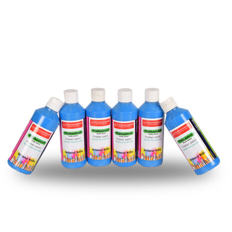 Discountershop Plakkaatverf Set 6x Groen | 250 ml Per Fles | Waterbasis | Ondoorzichtig | Hoge Pigmentatie | Veelzijdig en Duurzaam voor Kunst en Onderwijs | Gebruiksklaar | Uitwasbaar |  Geschikt voor Hout Canvas Metaal Discountershop Plakkaatverf Set 6x Groen | 250 ml Per Fles | Waterbasis | Ondoorzichtig | Hoge Pigmentatie | Veelzijdig en Duurzaam voor Kunst en Onderwijs | Gebruiksklaar | Uitwasbaar |  Geschikt voor Hout Canvas Metaal