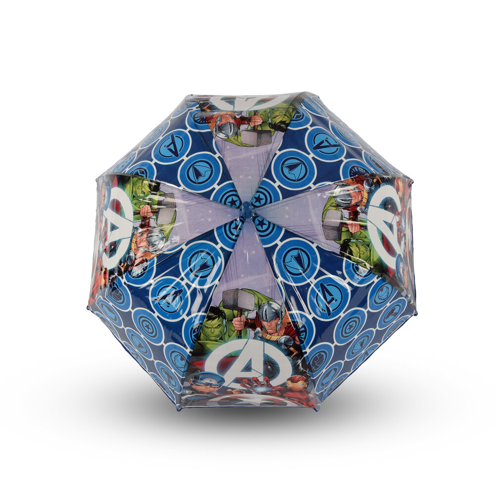 Discountershop Paraplu | kinderparaplu | Diameter 71 cm | Stevige paraplu | Blauw | PVC | 68cm*20cm*10cm Discountershop Paraplu | kinderparaplu | Diameter 71 cm | Stevige paraplu | Blauw | PVC | 68cm*20cm*10cm