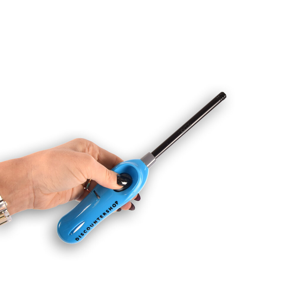 Discountershop Reliable Barbecue Lighter: Electric and Durable - Blue - Dimensions: 4x26x26cm Discountershop Reliable Barbecue Lighter: Electric and Durable - Blue - Dimensions: 4x26x26cm