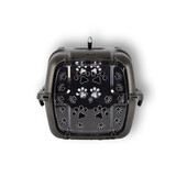 Discountershop Dog/Cat Crate and Travel Carrier in Black | Pet Transporter with Comfortable Handle and Lockable Doors | Ideal for Safe and Comfortable Transport | 48 cm x 30 cm x 32 cm Discountershop Dog/Cat Crate and Travel Carrier in Black | Pet Transporter with Comfortable Handle and Lockable Doors | Ideal for Safe and Comfortable Transport | 48 cm x 30 cm x 32 cm