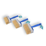 Discountershop 3x | Blokkwast | Plastic | Muurverfkwast | Kwast | Blauw | 23cm x 14cm x 4cm | Geschikt voor Watergedragen en Oliegedragen Verven Discountershop 3x | Blokkwast | Plastic | Muurverfkwast | Kwast | Blauw | 23cm x 14cm x 4cm | Geschikt voor Watergedragen en Oliegedragen Verven