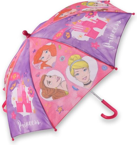 Discountershop Disney Princess | Kinderparaplu | Automatische Paraplu | 60 cm Diameter | Roze-Paars Discountershop Disney Princess | Kinderparaplu | Automatische Paraplu | 60 cm Diameter | Roze-Paars