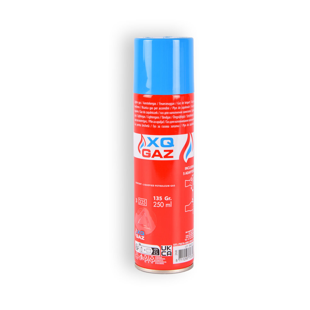 Discountershop Buy a Butane Gas Bottle with 250ml Lighter Gas and 5 Adapters for Refillable Kitchen, Candle, Pocket and BBQ Lighters at Home Discountershop Buy a Butane Gas Bottle with 250ml Lighter Gas and 5 Adapters for Refillable Kitchen, Candle, Pocket and BBQ Lighters at Home