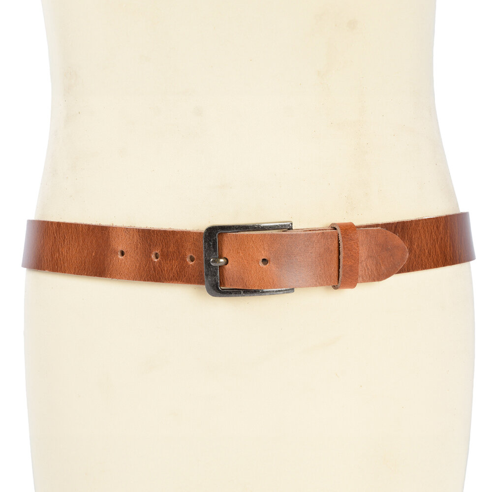 4 East 4East Unisex 100% Echt buffelleer  Riem - Tan  Broekriem - Maat 95 - Verstelbaar - 5 Gaten - Totale Lengte 112cm - Voor Dames en Heren 4 East 4East Unisex 100% Echt buffelleer  Riem - Tan  Broekriem - Maat 95 - Verstelbaar - 5 Gaten - Totale Lengte 112cm - Voor Dames en Heren