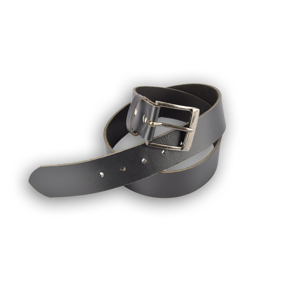 4 East 4East Unisex 100% Echt buffelleer Riem - zwarte  Broekriem - Maat 85 - Verstelbaar - 5 Gaten - Totale Lengte 101cm - Voor Dames en Heren 4 East 4East Unisex 100% Echt buffelleer Riem - zwarte  Broekriem - Maat 85 - Verstelbaar - 5 Gaten - Totale Lengte 101cm - Voor Dames en Heren