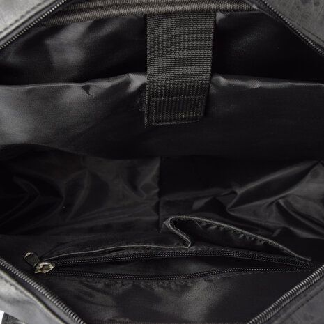 Bicky Bernard  Stylish Black Laptop Bag and Business Bag made of Polyester - Laptop Backpack with 21 Liter Capacity | 42cm x 18cm x 28cm Bicky Bernard  Stylish Black Laptop Bag and Business Bag made of Polyester - Laptop Backpack with 21 Liter Capacity | 42cm x 18cm x 28cm