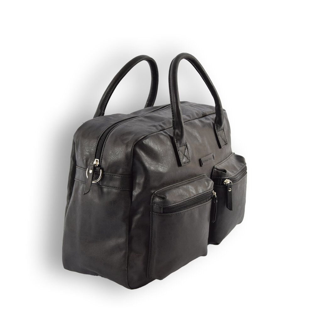 Bicky Bernard  Stylish Black Laptop Bag and Business Bag made of Polyester - Laptop Backpack with 21 Liter Capacity | 42cm x 18cm x 28cm Bicky Bernard  Stylish Black Laptop Bag and Business Bag made of Polyester - Laptop Backpack with 21 Liter Capacity | 42cm x 18cm x 28cm