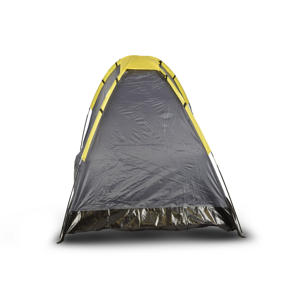 Discountershop Compacte grijs Koepeltent voor Kamperen - Opblaasbare Kampeertent voor 2 Personen | Polyester | Lichtgewicht en Draagbaar Discountershop Compacte grijs Koepeltent voor Kamperen - Opblaasbare Kampeertent voor 2 Personen | Polyester | Lichtgewicht en Draagbaar