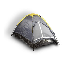 Discountershop Compact grey Dome Tent for Camping - Inflatable Camping Tent for 2 Persons | Polyester | Lightweight and Portable Discountershop Compact grey Dome Tent for Camping - Inflatable Camping Tent for 2 Persons | Polyester | Lightweight and Portable