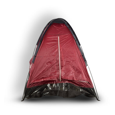 Discountershop Compacte rood Koepeltent voor Kamperen - Opblaasbare Kampeertent voor 2 Personen | Polyester | Lichtgewicht en Draagbaar Discountershop Compacte rood Koepeltent voor Kamperen - Opblaasbare Kampeertent voor 2 Personen | Polyester | Lichtgewicht en Draagbaar