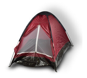 Discountershop Compact red Dome Tent for Camping - Inflatable Camping Tent for 2 Persons | Polyester | Lightweight and Portable Discountershop Compact red Dome Tent for Camping - Inflatable Camping Tent for 2 Persons | Polyester | Lightweight and Portable