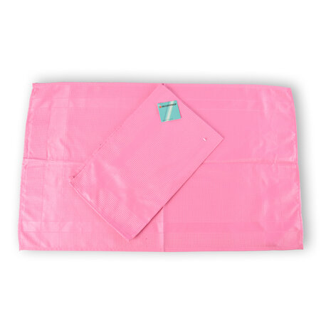 Discountershop 2 pieces - Glasses Cloth in Pink | High-quality Polishing Cloth and Polishing Cloth - Glass Cloth Spiegelau | 67cm x 41cm