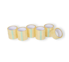 Discountershop 11x Low Noise Packaging Tape - Transparent Plastic Tape - Packaging Tape Roll - 50m x 4.8cm Discountershop 11x Low Noise Packaging Tape - Transparent Plastic Tape - Packaging Tape Roll - 50m x 4.8cm
