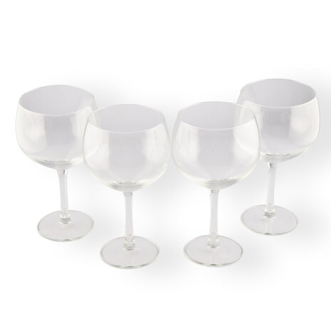 Discountershop Luxury Transparent Gin and Tonic Glass Set - Gin and Tonic Glass 650ml – 4 pieces - High-quality Glass - 10.5cm Diameter Discountershop Luxury Transparent Gin and Tonic Glass Set - Gin and Tonic Glass 650ml – 4 pieces - High-quality Glass - 10.5cm Diameter