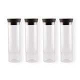 Discountershop 4x Stylish Transparent Borosilicat Glass Jug | Pour jug, Carafe, Pour jug - Contents 4 Liter Length 27 cm – diameter 8cm Discountershop 4x Stylish Transparent Borosilicat Glass Jug | Pour jug, Carafe, Pour jug - Contents 4 Liter Length 27 cm – diameter 8cm